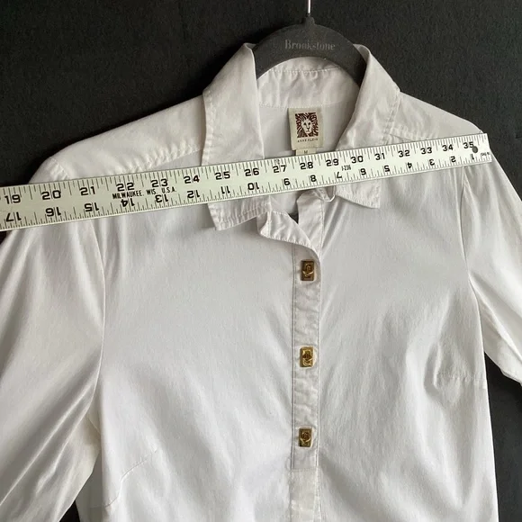 Anne Klein Women’s Dress Button Down Shirt - Picture 5 of 10